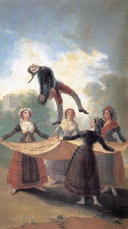 Straw Mannequin, Francisco Goya